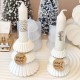 YY5956 2 li Zarif Katmanlı Spiral Noel Ağacı Mumluk Silikon Kalıp